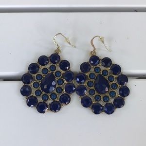 Blue earrings